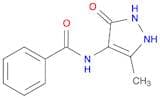 Benzamide, N-(2,3-dihydro-5-methyl-3-oxo-1H-pyrazol-4-yl)-