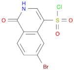 6-Bromo-1-oxo-1,2-dihydroisoquinoline-4-sulfonyl chloride