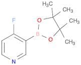 4-Fluoro-3-(4,4,5,5-tetramethyl-1,3,2-dioxaborolan-2-yl)pyridine