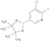 Pyridine, 3-chloro-2-fluoro-5-(4,4,5,5-tetramethyl-1,3,2-dioxaborolan-2-yl)-
