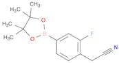Benzeneacetonitrile, 2-fluoro-4-(4,4,5,5-tetramethyl-1,3,2-dioxaborolan-2-yl)-