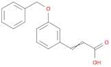2-Propenoic acid, 3-[3-(phenylmethoxy)phenyl]-