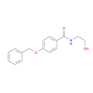 Benzamide, N-(2-hydroxyethyl)-4-(phenylmethoxy)-
