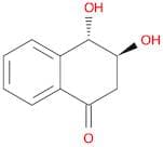 1(2H)-Naphthalenone, 3,4-dihydro-3,4-dihydroxy-, (3S,4S)-