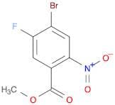 Benzoic acid, 4-bromo-5-fluoro-2-nitro-, methyl ester