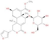 2H-Naphtho[2,1-c]pyran-7-carboxylic acid, 2-(3-furanyl)-6-(β-D-glucopyranosyloxy)-1,4,6,6a,9,10,10…