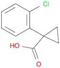 Cyclopropanecarboxylic acid, 1-(2-chlorophenyl)-
