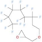 Oxirane, 2-[[(3,3,4,4,5,5,6,6,7,7,8,8,8-tridecafluorooctyl)oxy]methyl]-