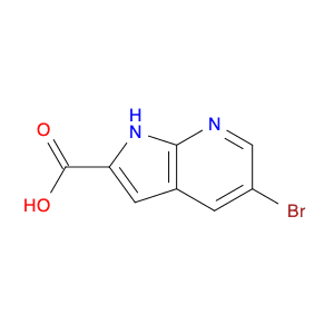 1H-Pyrrolo[2,3-b]pyridine-2-carboxylic acid, 5-bromo-
