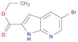 1H-Pyrrolo[2,3-b]pyridine-2-carboxylic acid, 5-bromo-, ethyl ester