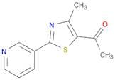 1-(4-Methyl-2-(pyridin-3-yl)thiazol-5-yl)ethanone