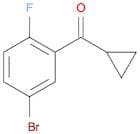 4-Bromo-2-(cyclopropylcarbonyl)-1-fluorobenzene