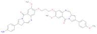 5H-Pyrrolo[2,1-c][1,4]benzodiazepin-5-one, 2-(4-aminophenyl)-8-[3-[[(11aS)-5,11a-dihydro-7-methoxy…
