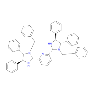 Pyridine, 2,6-bis[(2R,4S,5S)-4,5-diphenyl-1-(phenylmethyl)-2-imidazolidinyl]-
