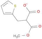 Propanedioic acid, 2-(2-thienylmethyl)-, 1-methyl ester