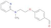 4-[2-(Methyl-2-pyridinylamino)ethoxy]benzaldehyde