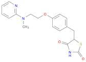 5-[(4-{2-[methyl(pyridin-2-yl)amino]ethoxy}phenyl)methyl]-1,3-thiazolidine-2,4-dione