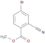 Benzoic acid, 4-bromo-2-cyano-, methyl ester