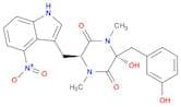 2,5-Piperazinedione, 3-hydroxy-3-[(3-hydroxyphenyl)methyl]-1,4-dimethyl-6-[(4-nitro-1H-indol-3-yl)…