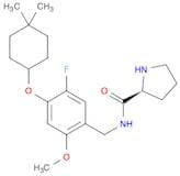 (S)-N-(4-((4,4-Dimethylcyclohexyl)oxy)-5-fluoro-2-methoxybenzyl)pyrrolidine-2-carboxamide