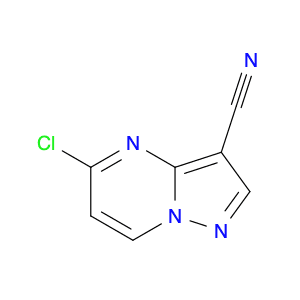 Pyrazolo[1,5-a]pyrimidine-3-carbonitrile, 5-chloro-
