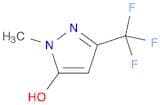 1H-Pyrazol-5-ol, 1-methyl-3-(trifluoromethyl)-