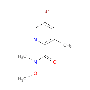 5-Bromo-N-methoxy-N,3-dimethylpicolinamide