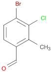 Benzaldehyde, 4-bromo-3-chloro-2-methyl-
