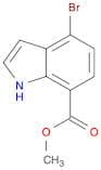 1H-Indole-7-carboxylic acid, 4-broMo-, Methyl ester