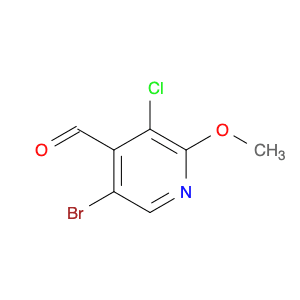 4-Pyridinecarboxaldehyde, 5-bromo-3-chloro-2-methoxy-