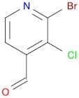 4-Pyridinecarboxaldehyde, 2-bromo-3-chloro-