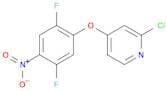 Pyridine, 2-chloro-4-(2,5-difluoro-4-nitrophenoxy)-