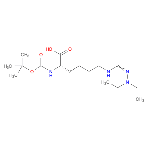(S)-2-((tert-Butoxycarbonyl)amino)-6-(3,3-diethylguanidino)hexanoic acid