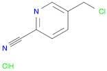 5-(chloromethyl)-2-Pyridinecarbonitrile hydrochloride