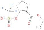 Ethyl 2-(trifluoromethylsulfonyloxy)cyclopent-1-enecarboxylate