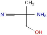 2-Amino-3-hydroxy-2-methylpropanenitrile