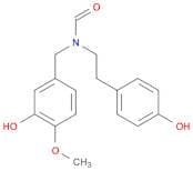 Formamide, N-[(3-hydroxy-4-methoxyphenyl)methyl]-N-[2-(4-hydroxyphenyl)ethyl]-