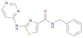 4-Thiazolecarboxamide, N-(phenylmethyl)-2-(4-pyrimidinylamino)-