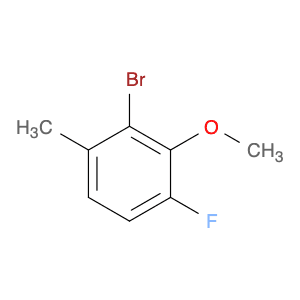 Benzene, 2-bromo-4-fluoro-3-methoxy-1-methyl-