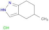 5-Methyl-4,5,6,7-tetrahydro-2H-indazole, HCl