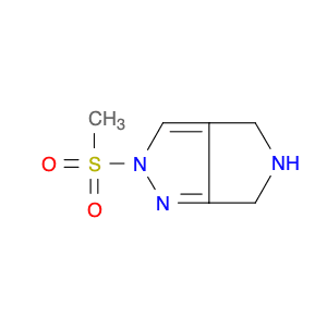 Pyrrolo[3,4-c]pyrazole, 2,4,5,6-tetrahydro-2-(methylsulfonyl)-