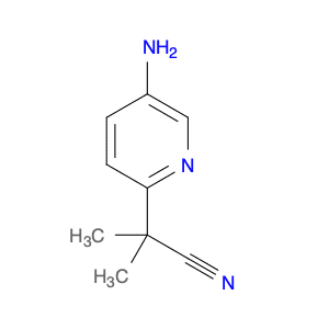 2-Pyridineacetonitrile, 5-amino-α,α-dimethyl-