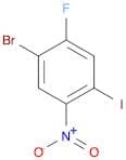 Benzene, 1-bromo-2-fluoro-4-iodo-5-nitro-