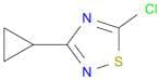 5-Chloro-3-cyclopropyl-1,2,4-thiadiazole