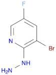 3-Bromo-5-fluoro-2-hydrazinylpyridine