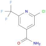 2-Chloro-6-(trifluoromethyl)isonicotinamide