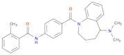 Benzamide, N-[4-[[5-(dimethylamino)-2,3,4,5-tetrahydro-1H-1-benzazepin-1-yl]carbonyl]phenyl]-2-met…
