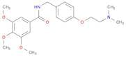 Benzamide, N-[[4-[2-(dimethylamino)ethoxy]phenyl]methyl]-3,4,5-trimethoxy-