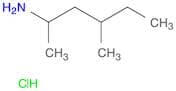 4-Methyl-2-hexanamine, HCl
