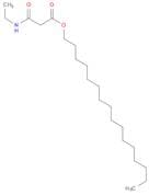 Propanoic acid, 3-(ethylamino)-3-oxo-, hexadecyl ester